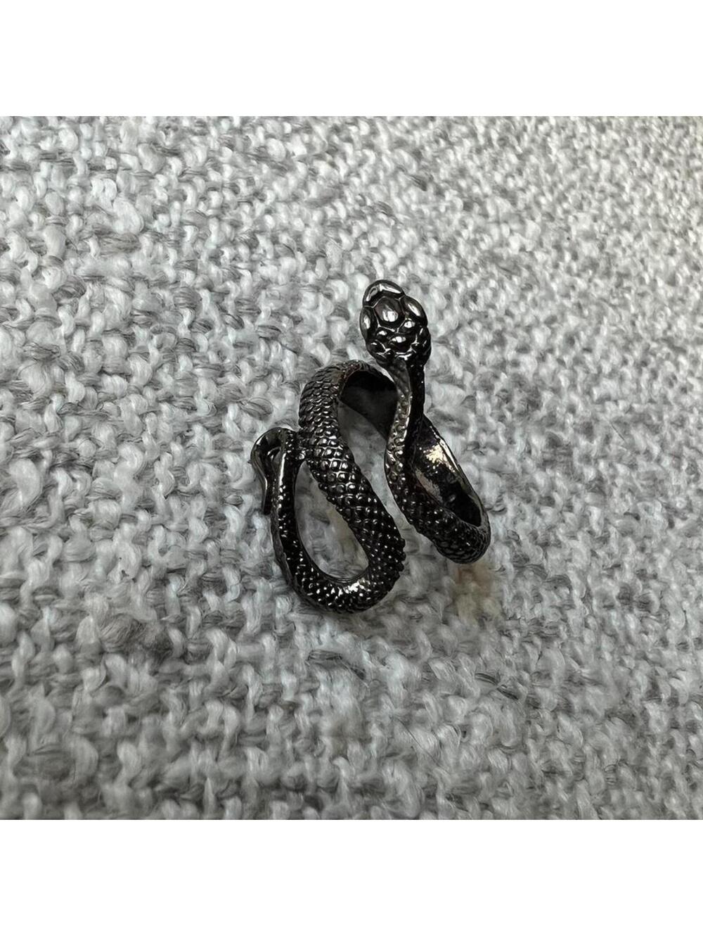 Vintage Coiled Snake (or serpent) Wrap Ring